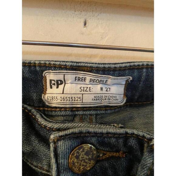 Free People Jeans Straight Leg Sz.27 - Picture 4 of 4